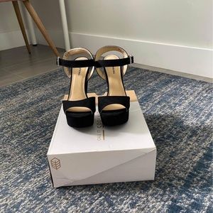 Call It Spring Black Platform Pump